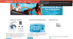 Desktop Screenshot of lentillasmadrid.com